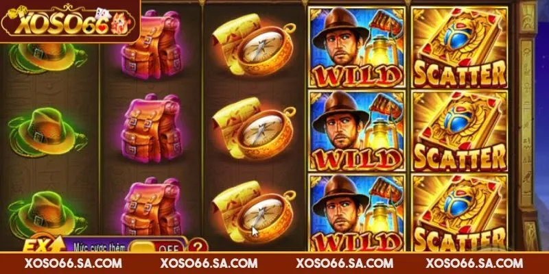 Nhiều biểu tượng lồng ghép tăng khả năng trúng lớn